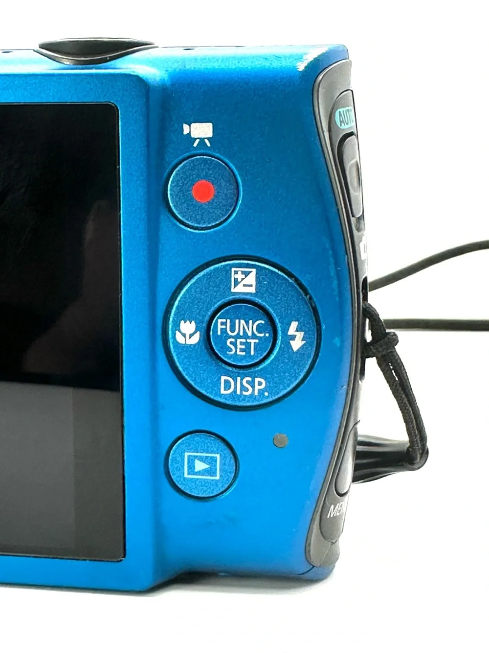 Canon PowerShot ELPH 310 HS Blue Compact w/ Charger